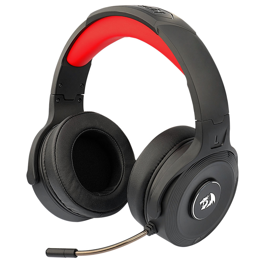 Mostrar detalhes de HEADSET GAMER REDRAGON PELOPS PRO PRETO SEM FIO H818 PRO Imagem de HEADSET GAMER REDRAGON PELOPS PRO PRETO SEM FIO H818 PRO