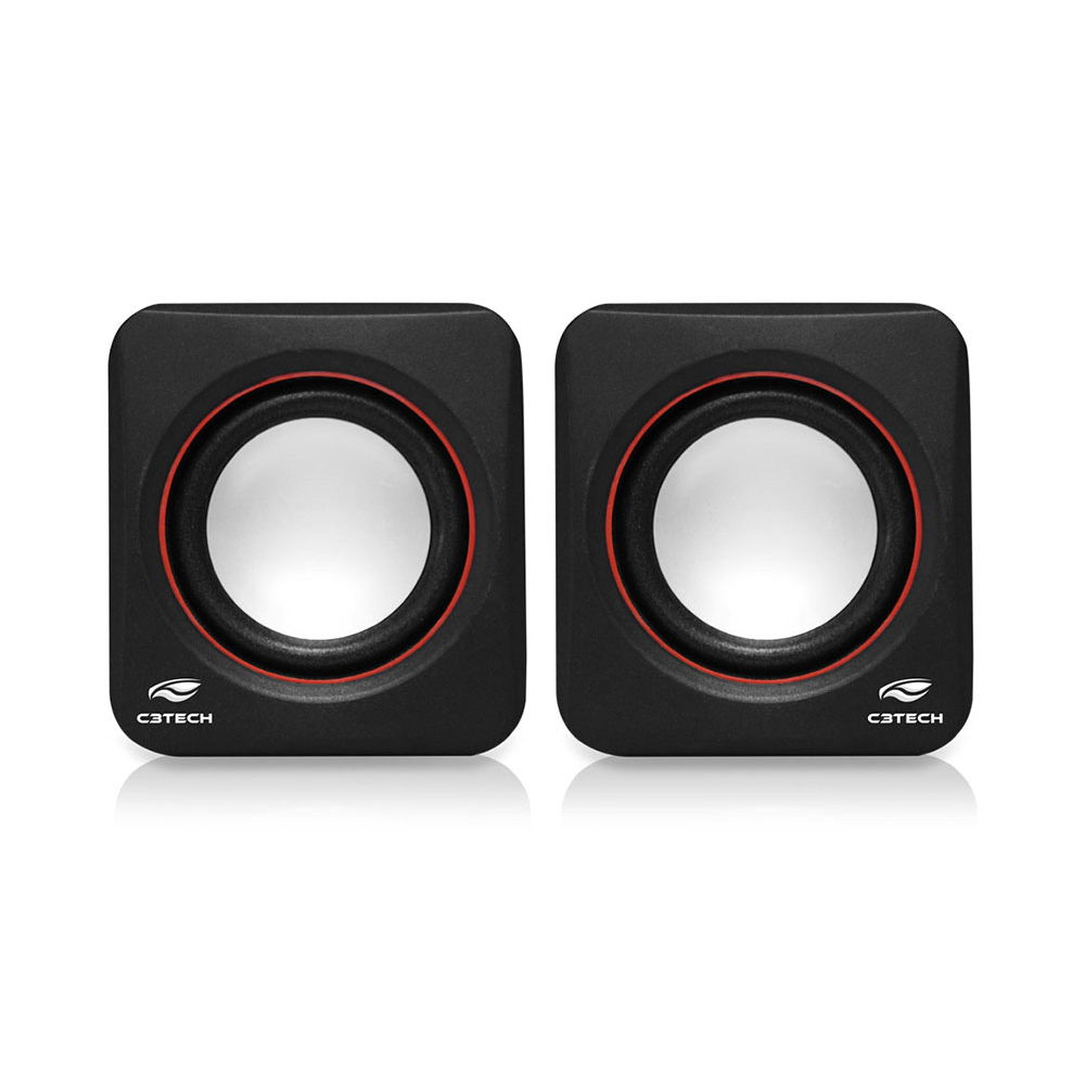 Mostrar detalhes de CAIXA DE SOM C3TECH 3W USB PRETO - SP-301BK Imagem de CAIXA DE SOM C3TECH 3W USB PRETO - SP-301BK