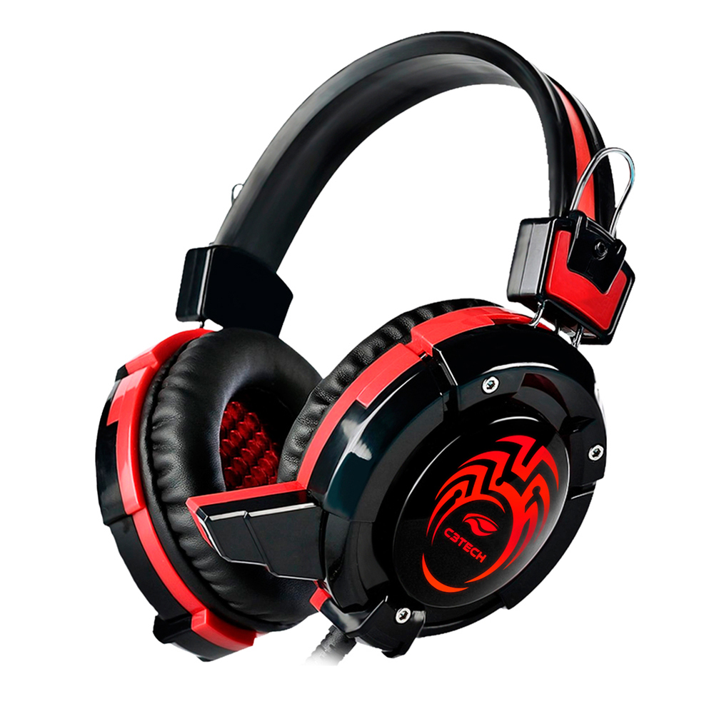 Mostrar detalhes de FONE DE OUVIDO C3TECH MIC GAMER FLYCATCHER PRETO/VERMELHO - PH-G10BK Imagem de FONE DE OUVIDO C3TECH MIC GAMER FLYCATCHER PRETO/VERMELHO - PH-G10BK