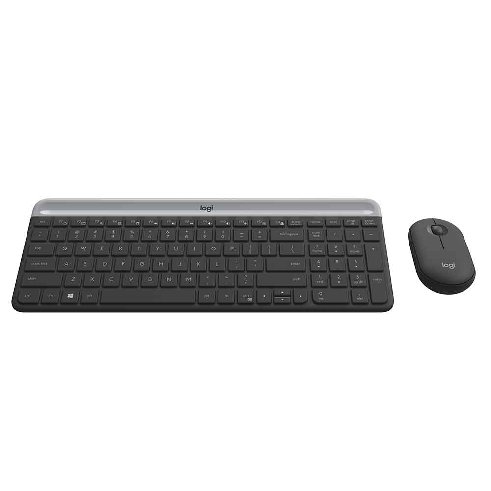 Mostrar detalhes de KIT MOUSE E TECLADO LOGITECH MK470 SLIM SEM FIO USB GRAFITE Imagem de KIT MOUSE E TECLADO LOGITECH MK470 SLIM SEM FIO USB GRAFITE