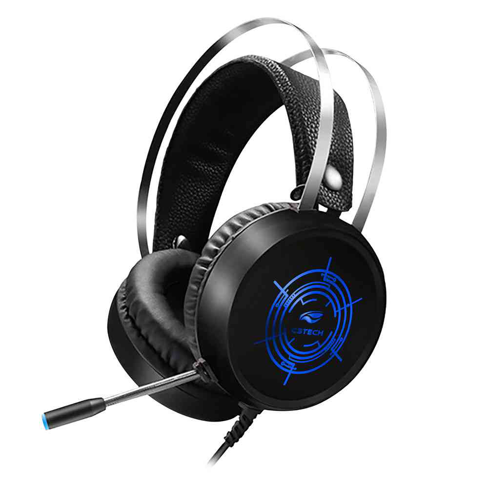 Mostrar detalhes de FONE DE OUVIDO C3TECH MIC GAMER HARRIER USB PRETO - PH-G330BKV2 Imagem de FONE DE OUVIDO C3TECH MIC GAMER HARRIER USB PRETO - PH-G330BKV2
