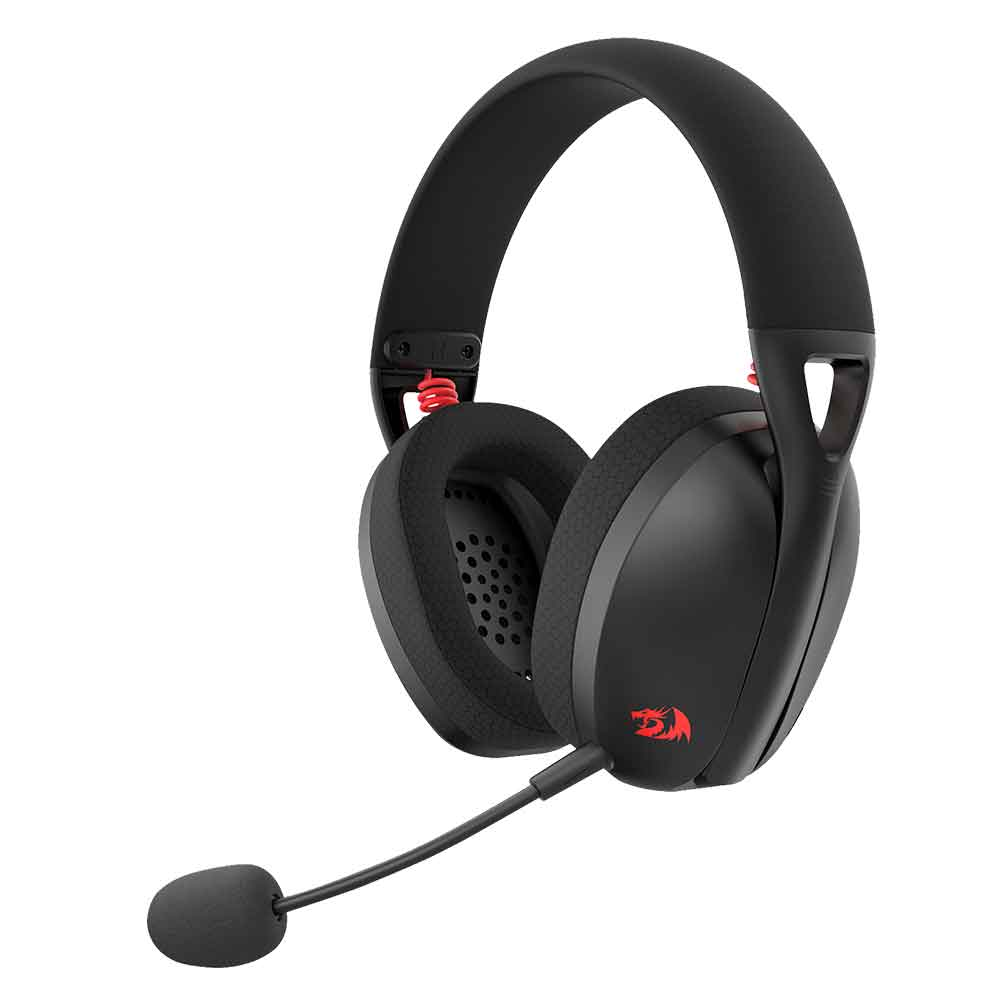 Mostrar detalhes de HEADSET GAMER REDRAGON SEM FIO IRE PRO PRETO H848 Imagem de HEADSET GAMER REDRAGON SEM FIO IRE PRO PRETO H848