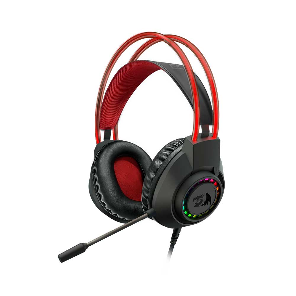 Mostrar detalhes de HEADSET GAMER REDRAGON SCREAM RGB PRETO H231RGB Imagem de HEADSET GAMER REDRAGON SCREAM RGB PRETO H231RGB