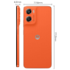 Imagem de SMARTPHONE MOTOROLA G06 XT2535-1 6,9" HD+/ 4G/ 4GB/ 256GB/ ANDROID 15/ LARANJA