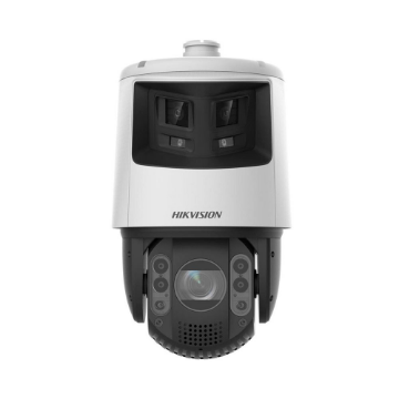 Imagem de CAMERA IP 4MP SPEED DOME DARKFIGHTER TANDEMVU PARANORAMICA 6MP COLORVU 32X IR200M IP67 IK10 ACUSENSE DS-2SE7C432MWG-EB/26(F0) HIKVISION