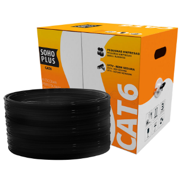 Mostrar detalhes de CABO REDE LAN FURUKAWA SOHOPLUS CAT6 U/UTP CMX PRETO CERTIFICADO CX 305M Imagem de CABO REDE LAN FURUKAWA SOHOPLUS CAT6 U/UTP CMX PRETO CERTIFICADO CX 305M