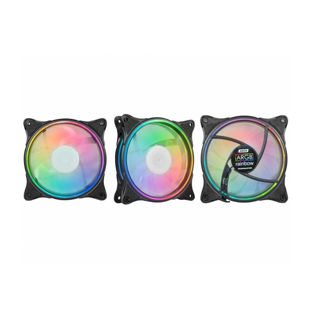 Mostrar detalhes de KIT COOLER K-MEX ARGB AASA 3 COOLERS 120 MM COM CONTROLADORA Imagem de KIT COOLER K-MEX ARGB AASA 3 COOLERS 120 MM COM CONTROLADORA