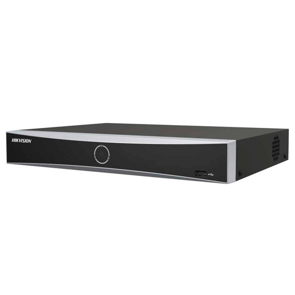 Imagem de Gravador Hikvision NVR AcuSense 8 Canais 8MP 4K 8 Portas POE H265+ 1 SATA DS-7608NXI-K1/8P