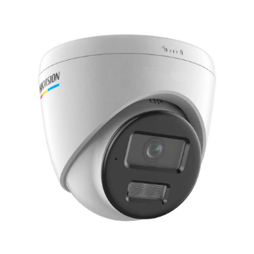 Imagem de Camera Hikvision IP ColorVu 4MP Turret 2.8mm Luz Branca 30m Mic Embutido IP67 DS-2CD1347G2H-LIU