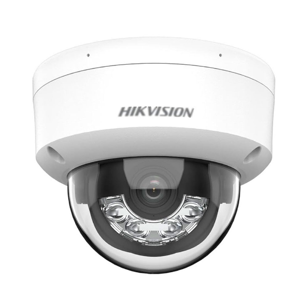 Imagem de Camera Hikvision IP AcuSense Smart Hybrid Light 4MP Dome 2.8mm EXIR IR 30m Mic Duplo Embutido Slot MicroSD IK10 IP67 DS-2CD2143G2-LIS2U