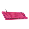 Imagem de TECLADO LOGITECH GAMER PRO X TKL RAPID MAGENTA - 920-013133