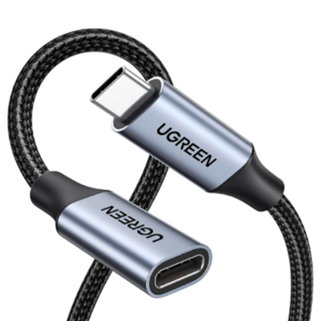 Mostrar detalhes de CABO EXTENSOR UGREEN USB-C MACHO 10GBPS/100W PARA USB-C FEMEA 1M - US372 Imagem de CABO EXTENSOR UGREEN USB-C MACHO 10GBPS/100W PARA USB-C FEMEA 1M - US372