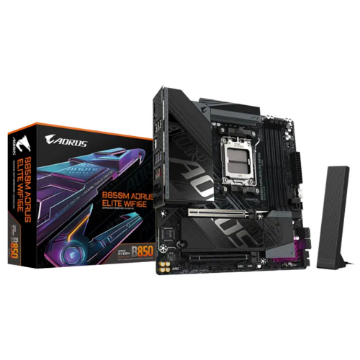 Mostrar detalhes de PLACA MAE (AMD) GIGABYTE B850M A ELT WF6E 1.1 DDR5 AM5 Imagem de PLACA MAE (AMD) GIGABYTE B850M A ELT WF6E 1.1 DDR5 AM5