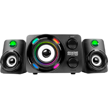 Mostrar detalhes de CAIXA DE SOM K-MEX GAMER SS-9800 USB PRETO - SS9800U0001CB1X Imagem de CAIXA DE SOM K-MEX GAMER SS-9800 USB PRETO - SS9800U0001CB1X