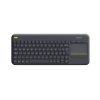 Imagem de TECLADO LOGITECH K400 PLUS SEM FIO COM TOUCHPAD