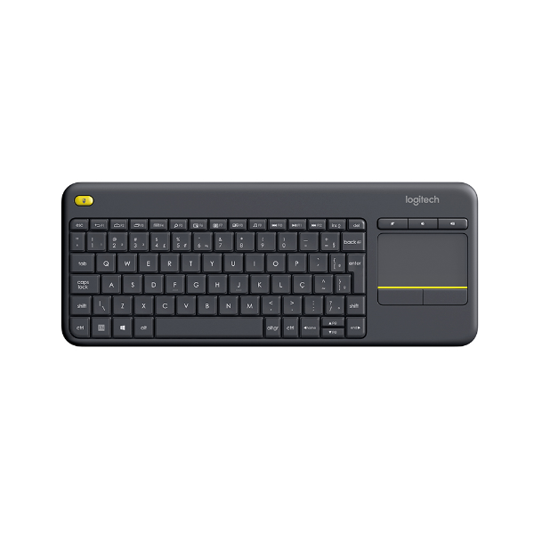 Imagem de TECLADO LOGITECH K400 PLUS SEM FIO COM TOUCHPAD