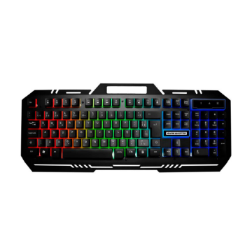 Imagem de TECLADO K-MEX GAMER KM-M712 FUSION COLOR PRETO