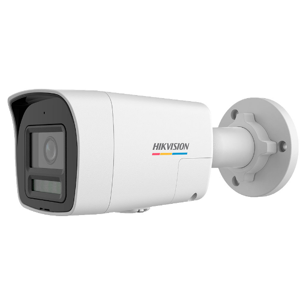 Imagem de Camera Hikvision IP AcuSense ColorVu 3.0 4MP Bullet 2.8mm Luz Branca 30m Mic Embutido IP67 DS-2CD1047G3-LIU