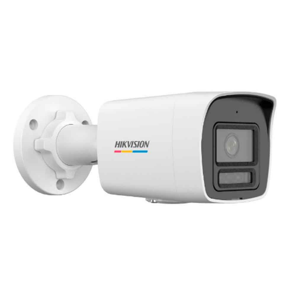 Imagem de Camera Hikvision IP ColorVu Smart Hybrid Light 4MP Bullet 2.8mm Luz Branca 30m Mic Embutido IP67 DS-2CD1047G2H-LIU
