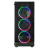 Imagem de GABINETE GAMER K-MEX CG-30C5 PRETO COM COOLER PAINEL DE VIDRO
