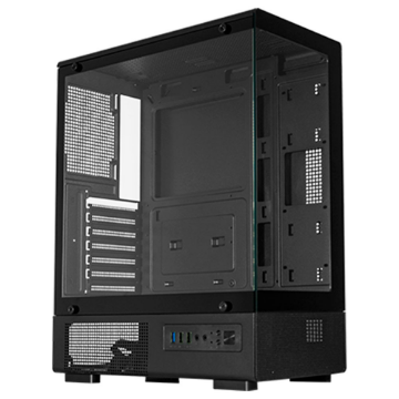 Mostrar detalhes de GABINETE GAMER K-MEX AQUARIO CG-C200 MEDUSA MICRO ATX PRETO SEM FAN Imagem de GABINETE GAMER K-MEX AQUARIO CG-C200 MEDUSA MICRO ATX PRETO SEM FAN