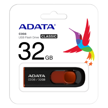 Mostrar detalhes de PEN DRIVE ADATA AC008 32GB PRETO/VERMELHO AC008-32G-RKD Imagem de PEN DRIVE ADATA AC008 32GB PRETO/VERMELHO AC008-32G-RKD