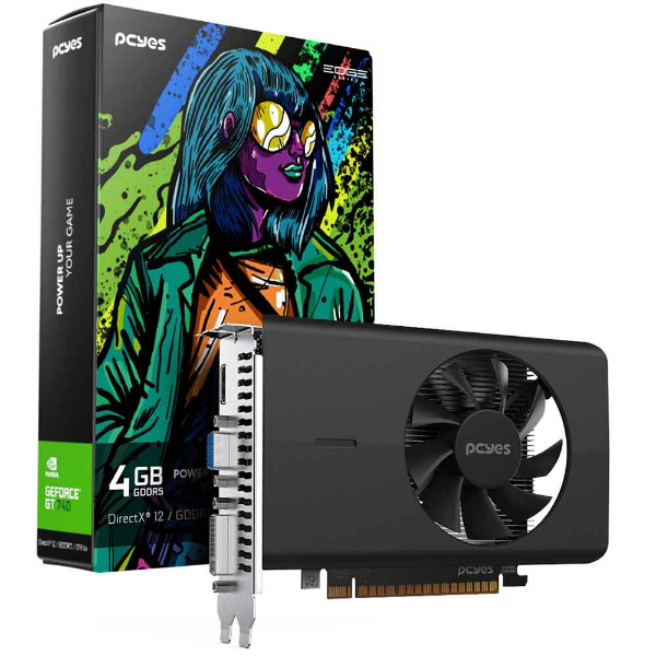 Imagem de PLACA DE VIDEO PCYES GEFORCE GT 740 4GB GDDR5 128BITS PVGT740GB4PE