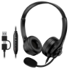 Imagem de FONE DE OUVIDO MIC GENIUS HS-235U AI USB A+C