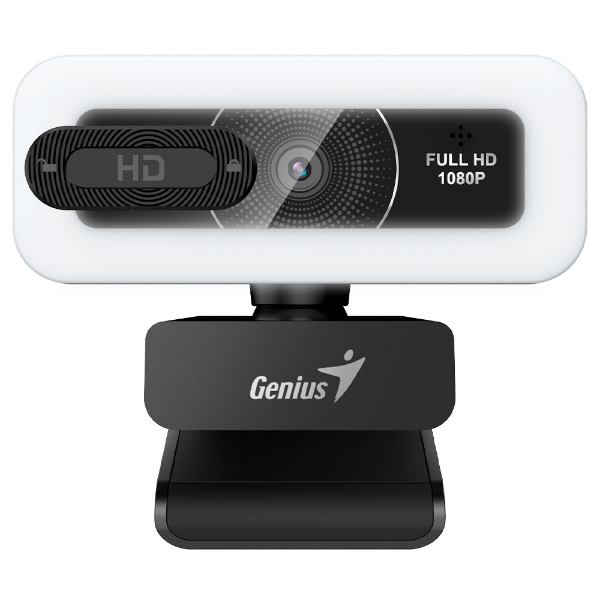 Imagem de WEBCAM GENIUS FACECAM LIGHT FULL HD 1080P LED