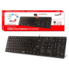 Imagem de TECLADO MULTIMIDIA GENIUS SLIMSTAR SS-126 USB PRETO ABNT 2