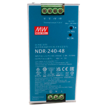 Mostrar detalhes de FONTE DE ALIMENTACAO NDR-240-48 PARA SWITCH INDUSTRIAL (DS-3T1512HP-SI-8P4F) HIKVISION Imagem de FONTE DE ALIMENTACAO NDR-240-48 PARA SWITCH INDUSTRIAL (DS-3T1512HP-SI-8P4F) HIKVISION