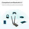 Imagem de ADAPTADOR WI-FI 6 PCIe TP-LINK BLUETOOTH 5.2 ARCHER TX20E AX1800