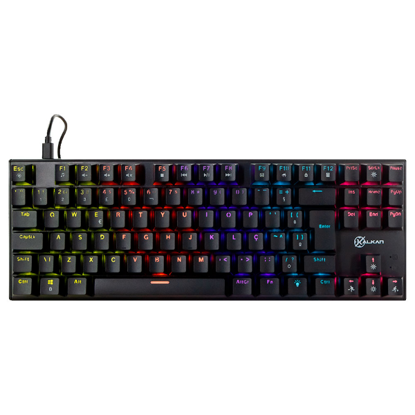 Imagem de TECLADO KALKAN MECANICO GAMER LOKI TKL PRETO SWITCH BROWN KLK00014