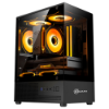 Imagem de GABINETE GAMER KALKAN HAKON PRETO SEM FAN KLK00080