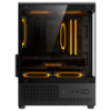 Imagem de GABINETE GAMER KALKAN HAKON PRETO SEM FAN KLK00080
