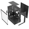 Imagem de GABINETE GAMER KALKAN HAKON PRETO SEM FAN KLK00080