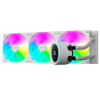 Imagem de WATER COOLER KALKAN ALPHA 360MM ARGB TELA DIGITAL BRANCO KLK00049