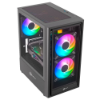 Imagem de GABINETE GAMER KALKAN VESIR PRETO SEM FAN KLK00083