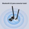 Imagem de ADAPTADOR WI-FI 6E PCIE MERCUSYS BLUETOOTH 5.2 MA86XE AXE5400