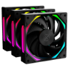 Imagem de KIT COOLER KALKAN HALO ARGB PRETO KLK00019 120MM