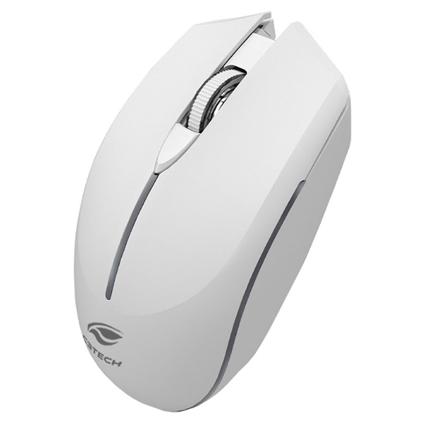 Imagem de MOUSE C3TECH SEM FIO RECARREGAVEL BLUETOOTH E RECEPTOR M-BT40WH BRANCO