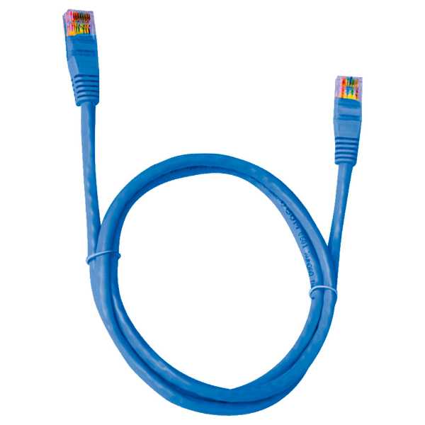 Imagem de CABO DE REDE PLUSCABLE PATCH CORD CAT.6 0.5M - CAT605BL