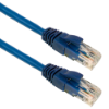 Imagem de CABO DE REDE PLUSCABLE PATCH CORD CAT.6 0.5M - CAT605BL