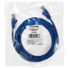 Imagem de CABO DE REDE PLUSCABLE PATCH CORD CAT.6 0.5M - CAT605BL