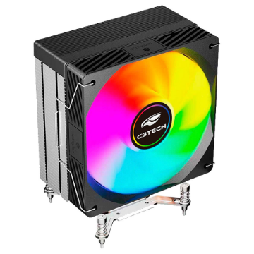 Imagem de COOLER PARA PROCESSADOR C3TECH MULTICOLOR 120MM FC-L130M