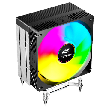 Imagem de COOLER PARA PROCESSADOR C3TECH MULTICOLOR 120MM FC-L140M