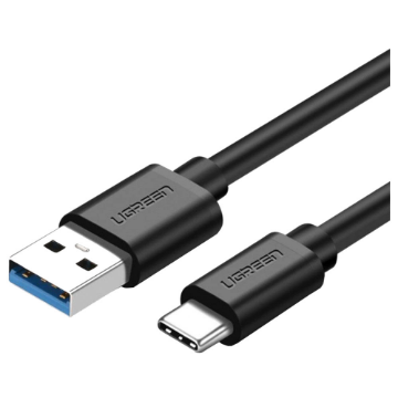 Mostrar detalhes de CABO UGREEN USB-C PARA USB-A 3.0 2A 2M PRETO - US184 Imagem de CABO UGREEN USB-C PARA USB-A 3.0 2A 2M PRETO - US184