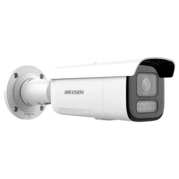 Imagem de Camera Hikvision IP AcuSense 4MP Bullet Varifocal Motorizado 2.8-12mm EXIR IR 60m Mic Duplo Embutido IK10 IP67 DS-2CD2643G2-LIZS2U