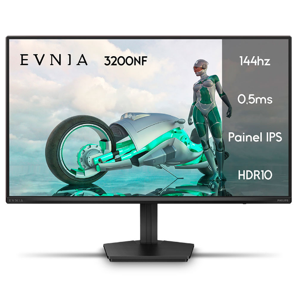 Imagem de MONITOR 23,8" PHILIPS 24M2N3200NF EVNIA WIDESCREEN GAMER 144Hz / 0,5MS / HDMI / DP / VESA