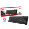 Imagem de TECLADO MULTIMIDIA GENIUS SLIMSTAR 820 PRETO ABNT 2